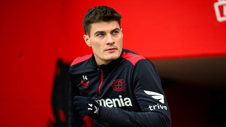Patrick Schick in training ahead of Czech Republic's game with Gibraltar